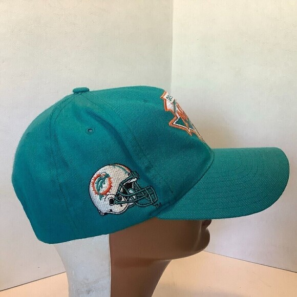 Vintage Miami Dolphins CCM American Needle SnapBack Hat NFL Team - Picture 2 of 6